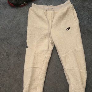 Nike tech pants with zipper